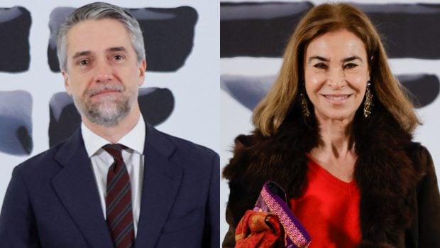 Carlos Franganillo y Carmen Posadas. (Fotos: Gtres)en Pops