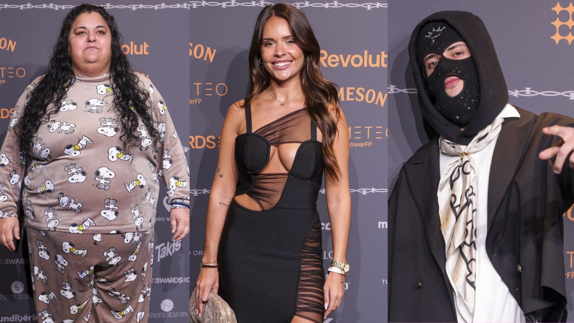 Los mejores y peores looks de la alfombra roja de los Premios Army: escotes, pijamas y pasamontañas