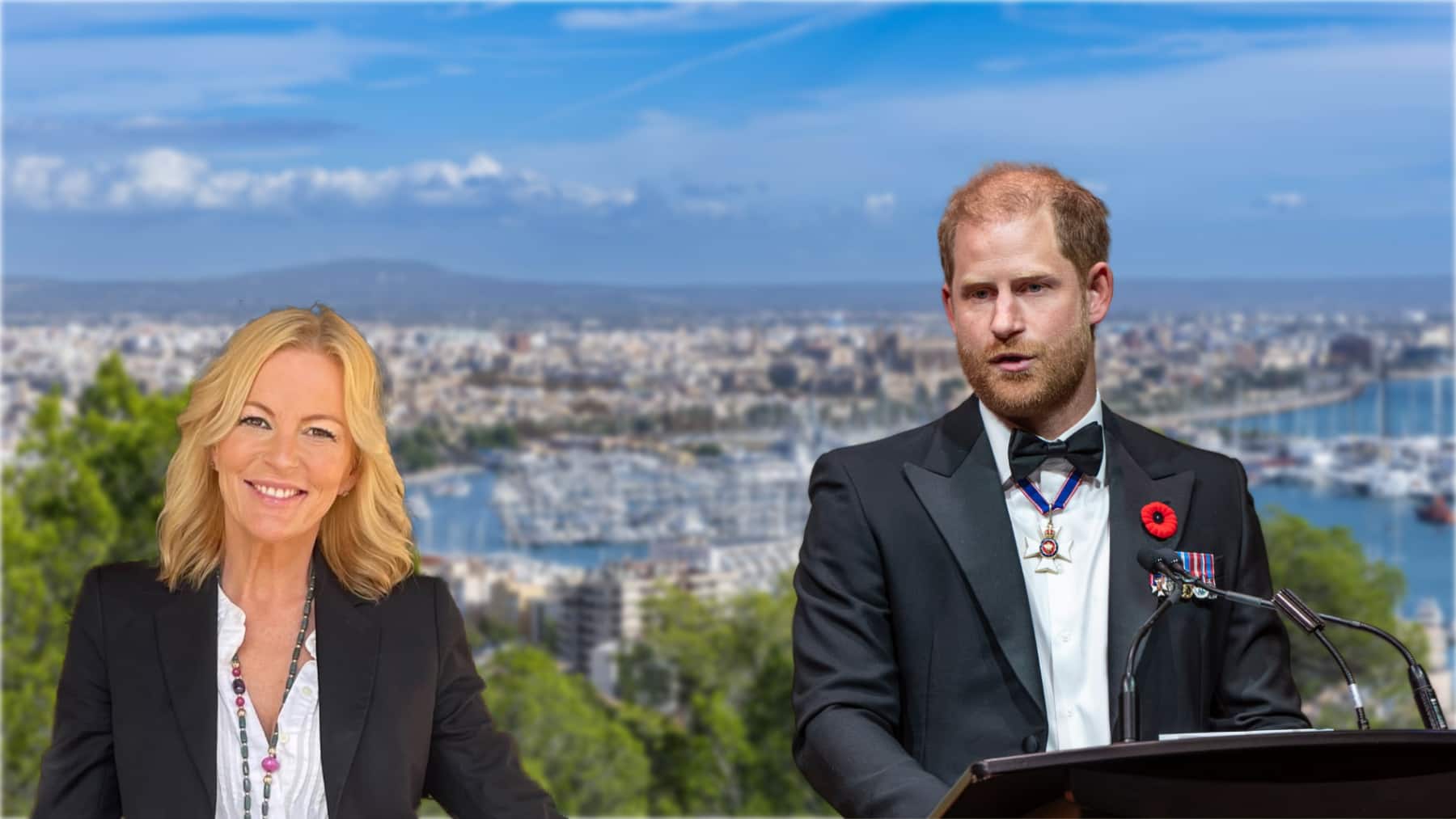 Una ex amante del príncipe Harry, detenida en Mallorca por no pagar la factura de un hotel