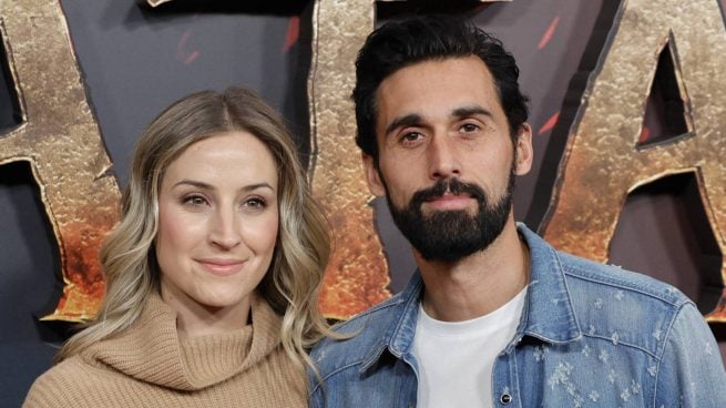 Álvaro Arbeloa y Carlota Ruiz en un evento en Madrid. (Foto: Gtres)