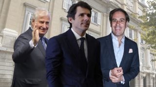 Montaje de el duque de Alba, José María Aznar y Miguel Báez ‘Litri. (Fotos: Gtres)