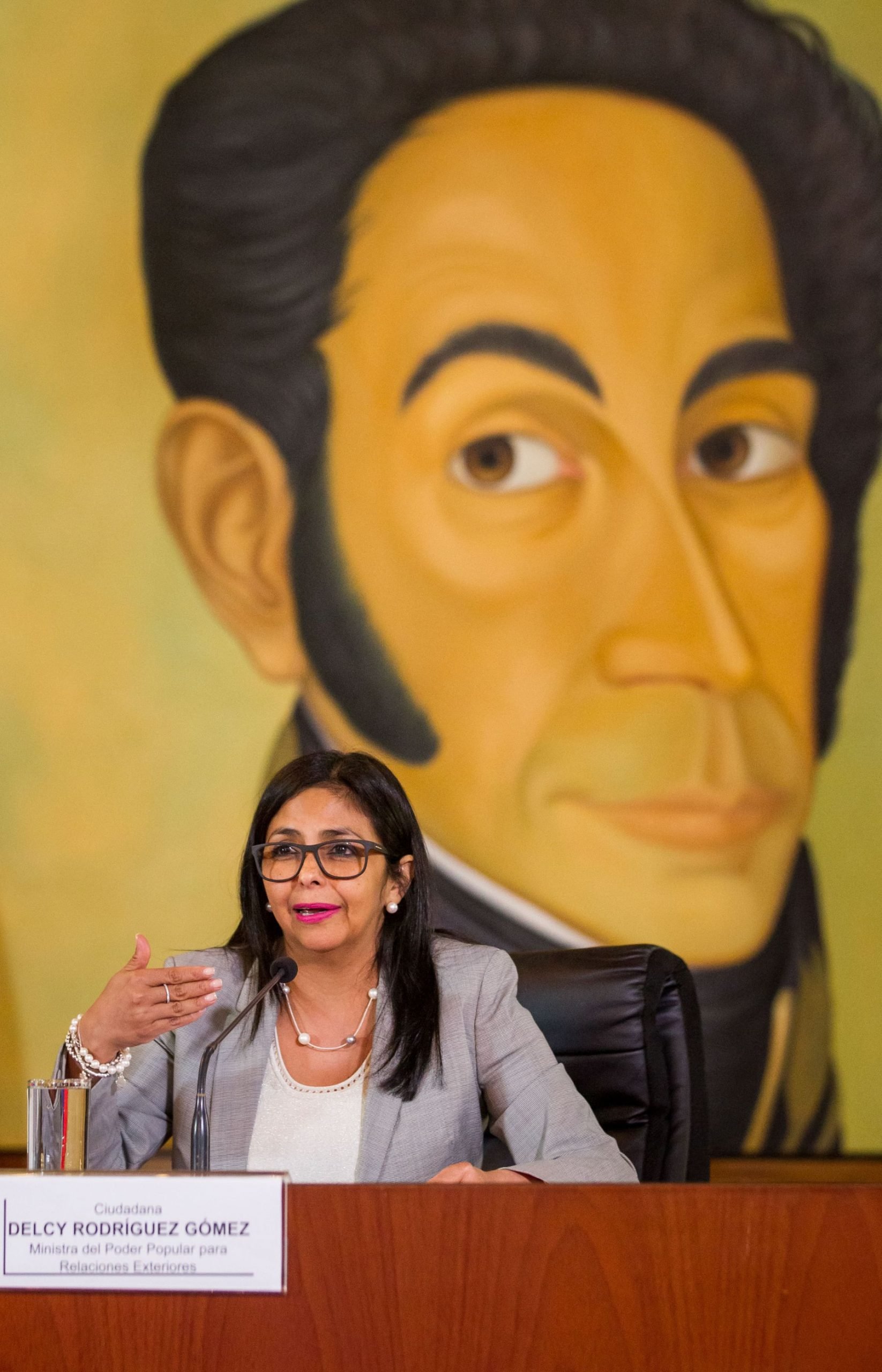 Delcy Rodríguez, presidenta de Venezuela. (Foto: Gtres)