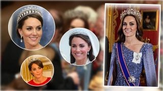 Kate Middleton en un montaje. (Fotos: Gtres)