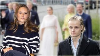 Ingrid de Noruega y su hermano en un montaje. (Foto: Gtres)