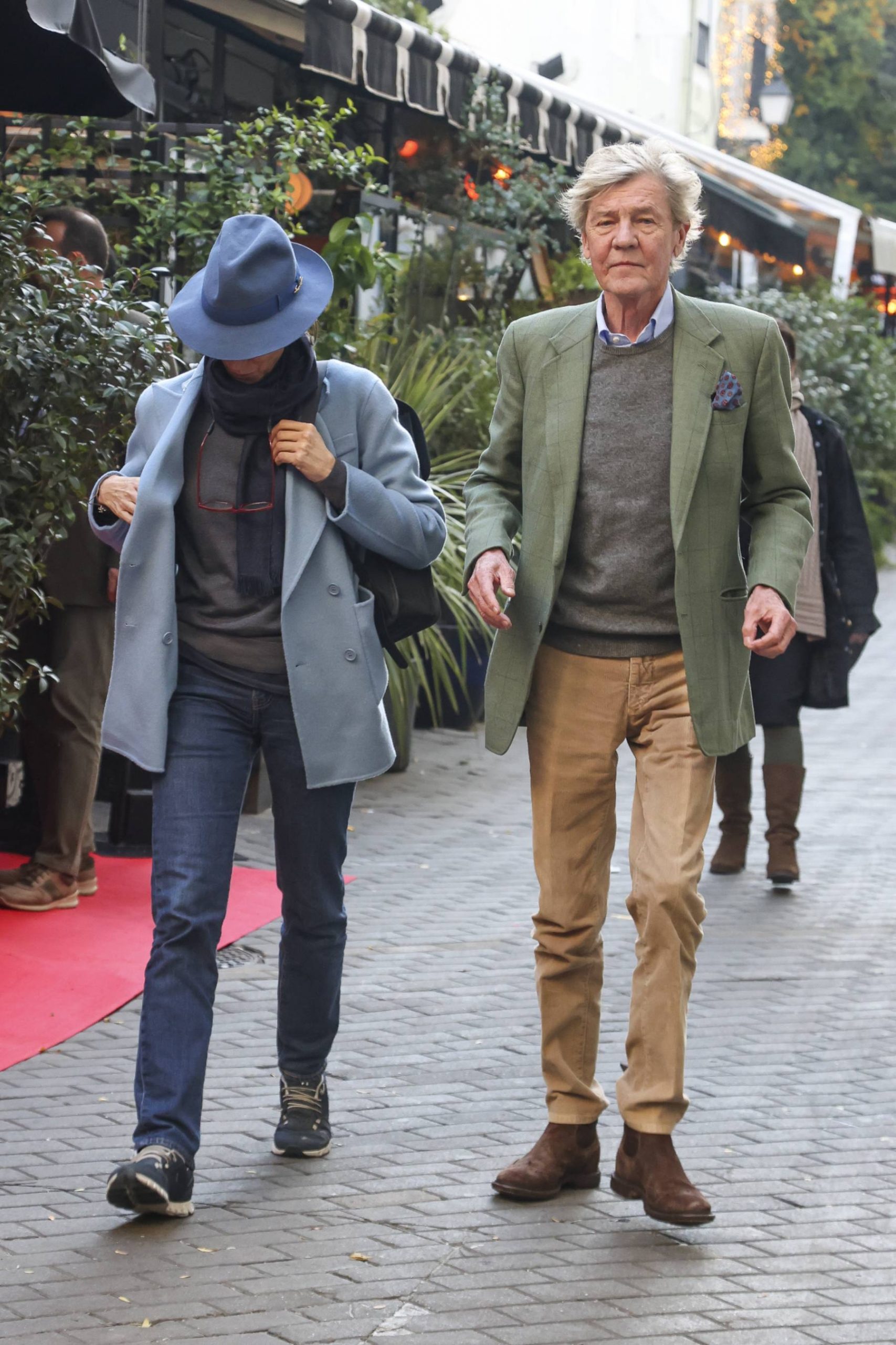 Claudia Stilianopoulos y Ernesto de Hannover en Madrid. (Foto: Gtres)