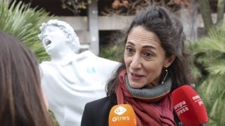 Claudia Stilianopoulos en Madrid. (Foto: Gtres)