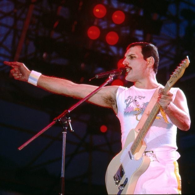Freddie Mercury en una imagen de archivo en un concierto. (Foto: Gtres)
