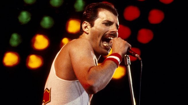 Freddie Mercury en un concierto. (Foto: Gtres)