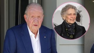 Montaje de fotos de Juan Carlos I con la princesa Irene. (Foto: Gtres)