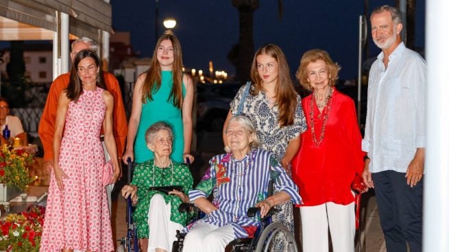 La Familia Real durante unas vacaciones en Mallorca. (Foto: Gtres)