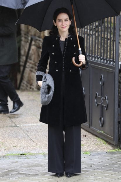 Ayuso en la misa a Irene de Grecia. (Foto: Gtres)