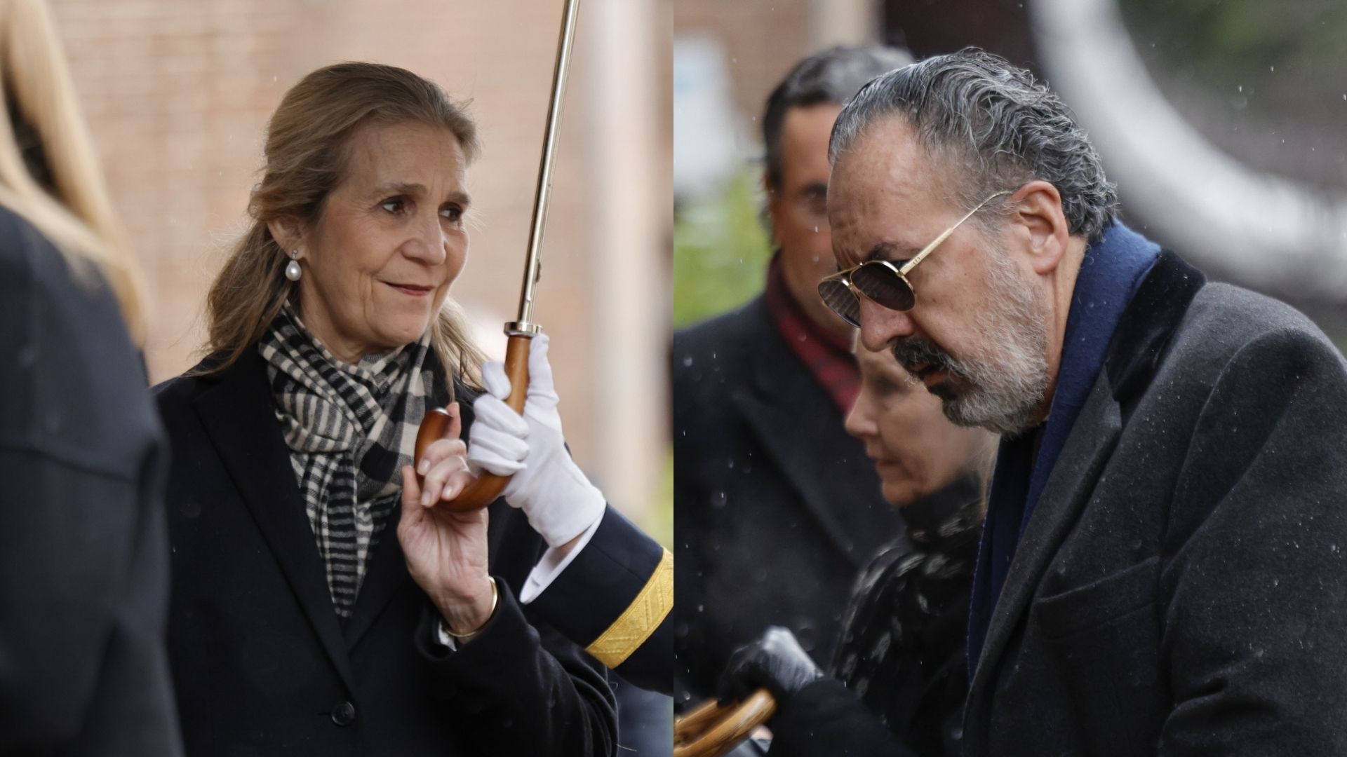 Jaime de Marichalar aparece en la misa a Irene de Grecia y se reencuentra con la infanta Elena