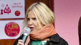 Eugenia Martínez de Irujo en San Antón. (Foto: Gtres)