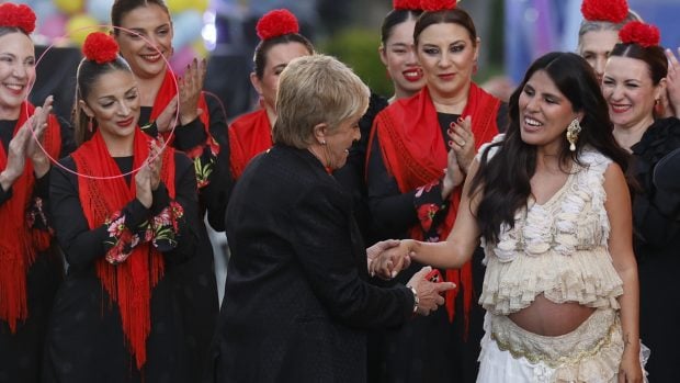 Ambas formaron parte del estreno de 'La Familia de la Tele'. (Foto: Gtres)