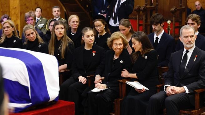 irene de grecia, rey felipe, reina letizia, princesa leonor