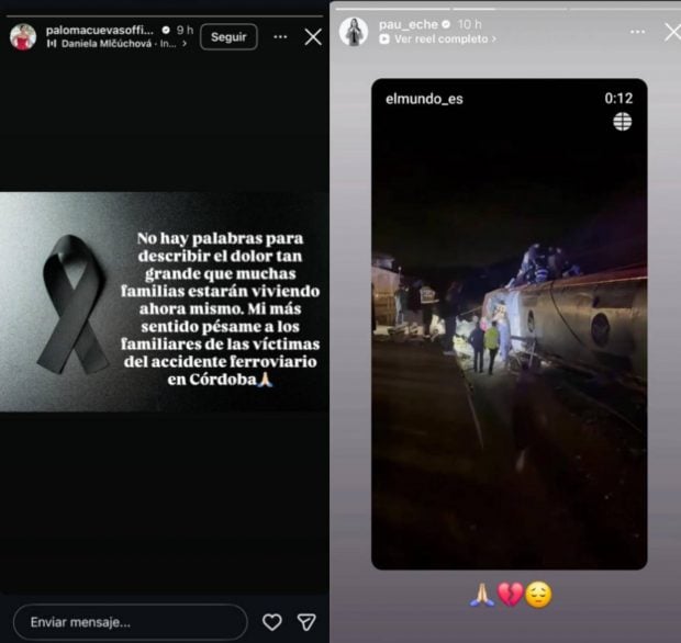 Anabel Pantoja, accidente de tren
