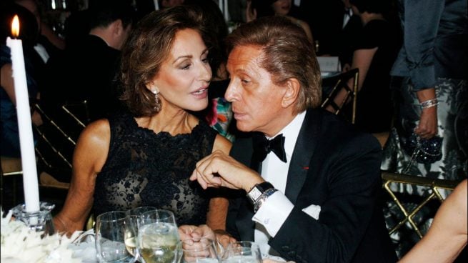 Naty Abascal y Valentino en un evento. (Foto: Gtres)