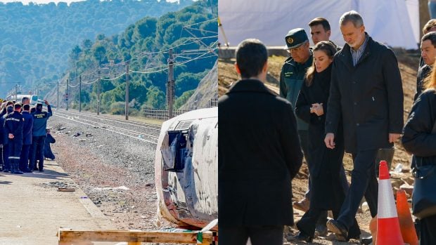 Los Reyes acuden a la zona del siniestro. (Foto: Gtres)