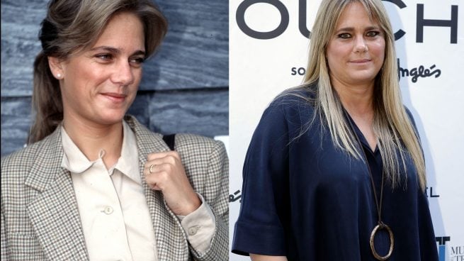 Isabel Sartorius, antes y ahora. (Foto: Gtres)
