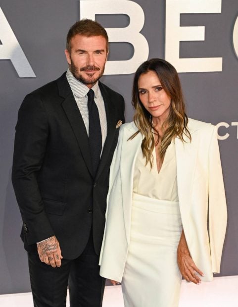 David y Victoria Beckham en un estreno. (Foto: Gtres)
