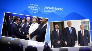 Royals que asisten al foro de Davos. (Foto: Gtres)