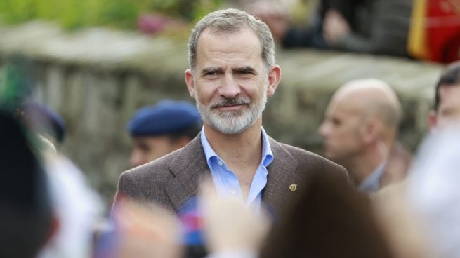 Felipe VI en Asturias. (Foto: Gtres)
