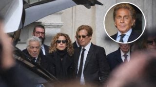 Despedida solemne de Valentino Garavani. (Collage hecho por LOOK)