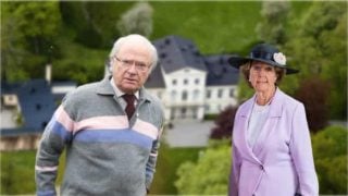 El rey Carlos Gustavo y la princesa Desirée en un montaje. (Fotos: Gtres)