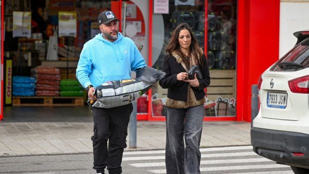 Lola García y Kiko Rivera. (Foto: Gtres)