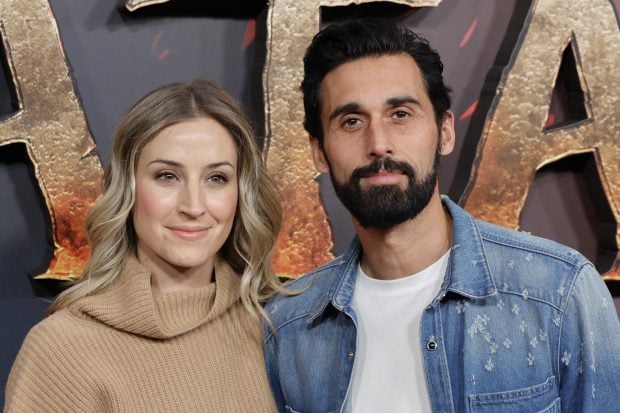 Arbeloa con su mujer. (Foto: Gtres)