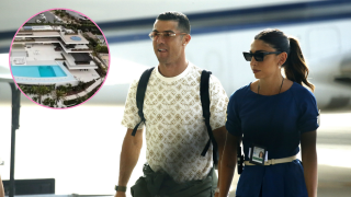 Georgina Rodríguez y Cristiano. (Foto: Gtres)