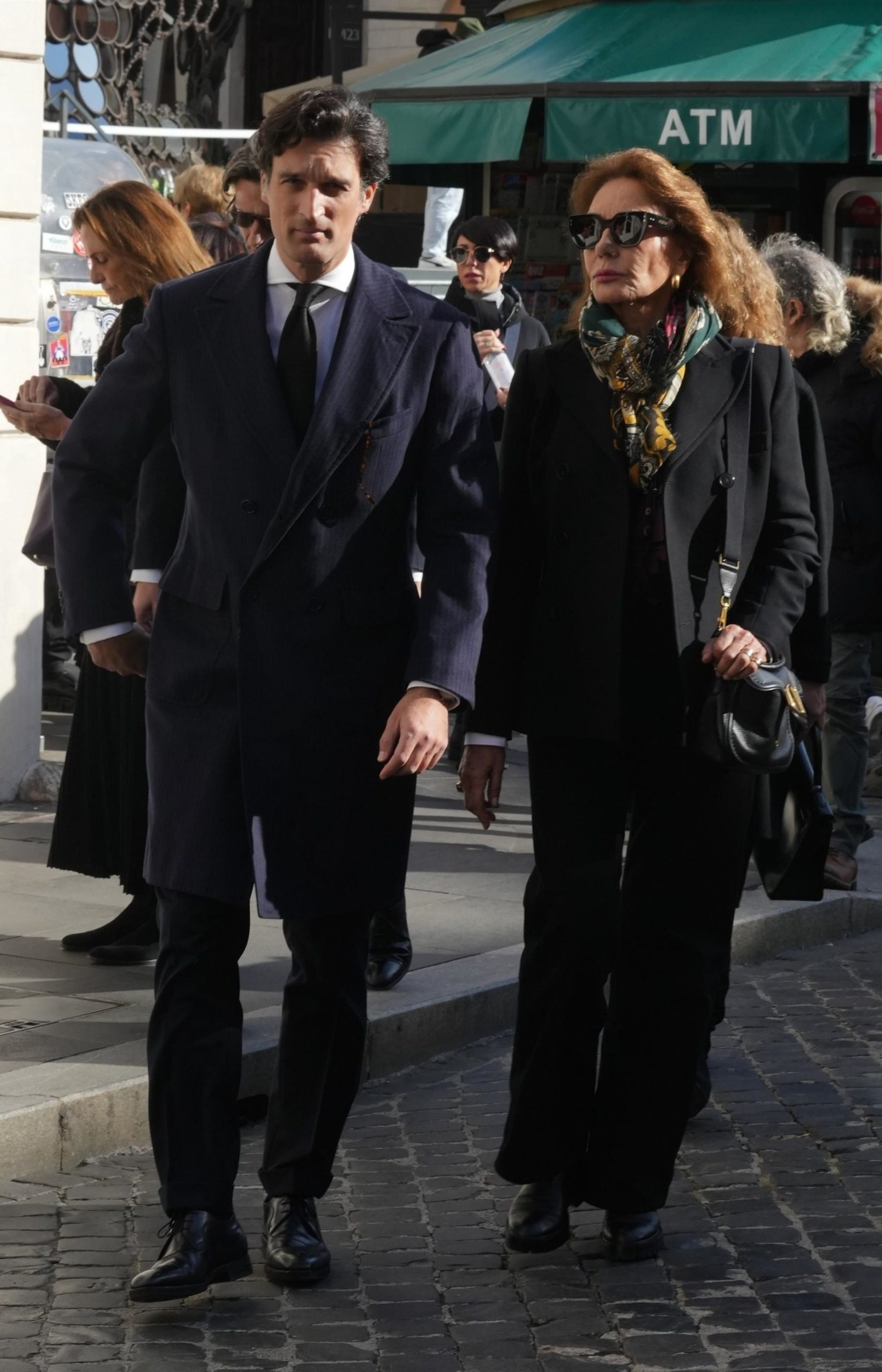 Naty Abascal y su hijo Rafael Medina. (Foto: Gtres)