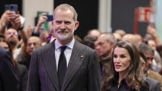 Los Reyes durante la inauguración de FITUR. (Foto: Gtres)