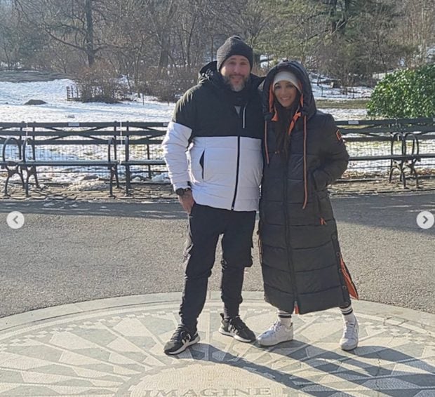 Kiko Rivera y su novia en nueva York. (Foto: Instagram)