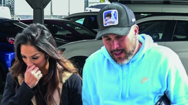 Kiko Rivera y su novia Lola. (Foto: Gtres)