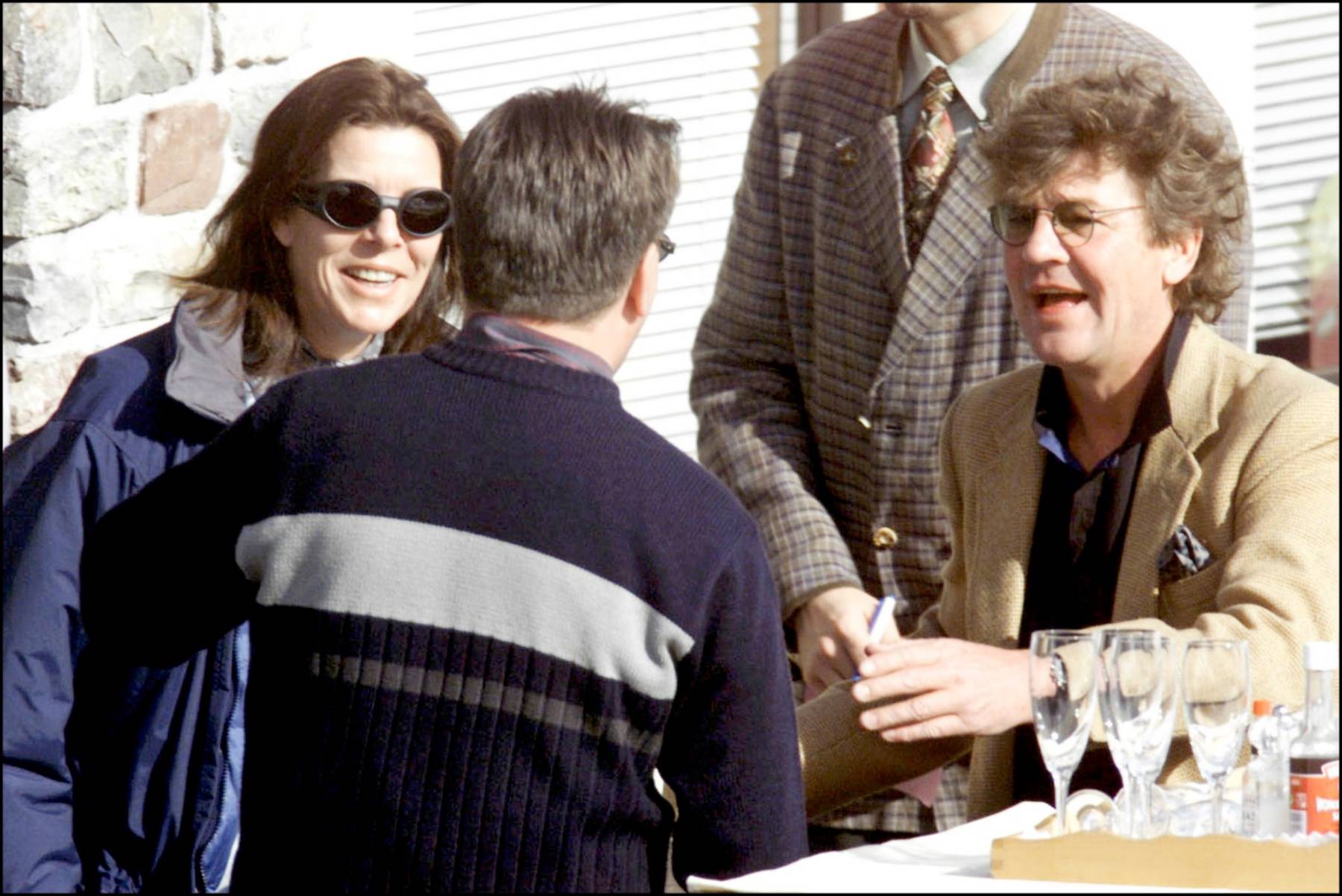 Ernesto de Hannover y Carolina de Mónaco durante unas vacaciones. (Foto: Gtres)