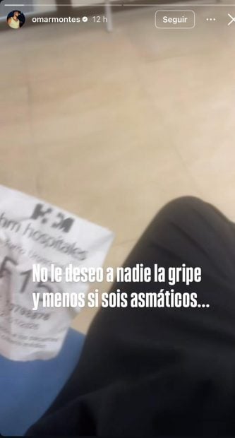 omar montes, cantante omar montes, hospital omar montes,