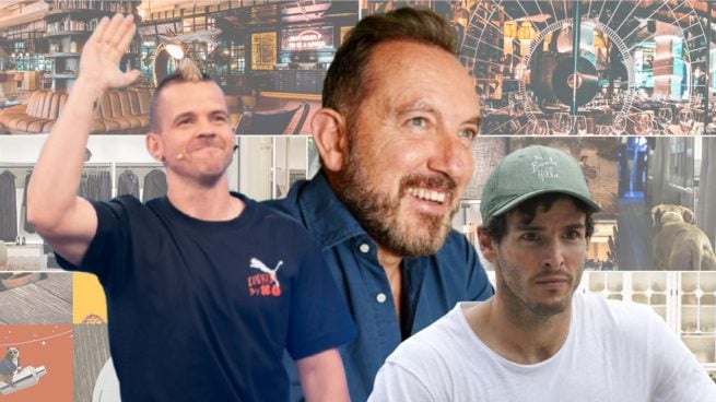 Dabiz Muñoz, Lázaro Rosa-Violán e Íñigo Onieva. (Fotos: Web de Lázaro Rosa-Violán y Gtres)