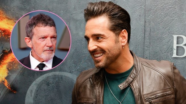 David Bustamante y Antonio Banderas. (Fotos: Gtres)