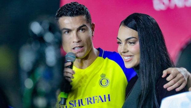 Georgina Rodríguez y Cristiano Ronaldo. (Foto: Gtres)