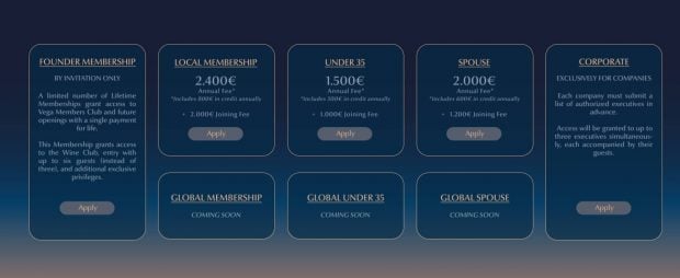 Diferentes socios del VEGA Club. (Foto: Web VEGA Club)