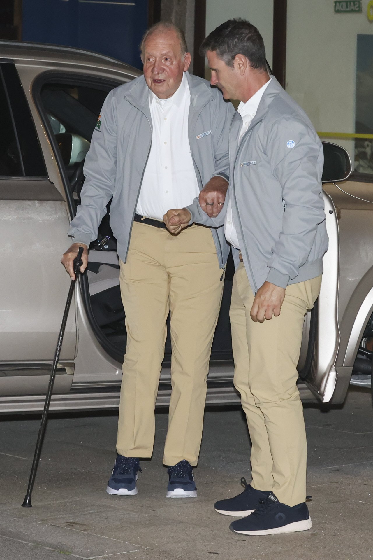 El rey Juan Carlos durante una de sus visitas a España. (Foto: Gtres)