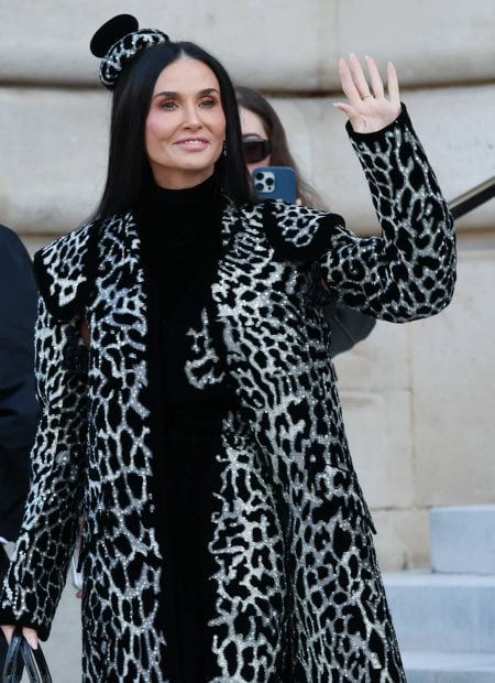 Demi Moore en París. (Foto: Gtres)