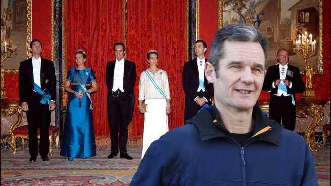 Iñaki Urdangarin y la familia real. (Foto: Gtres)