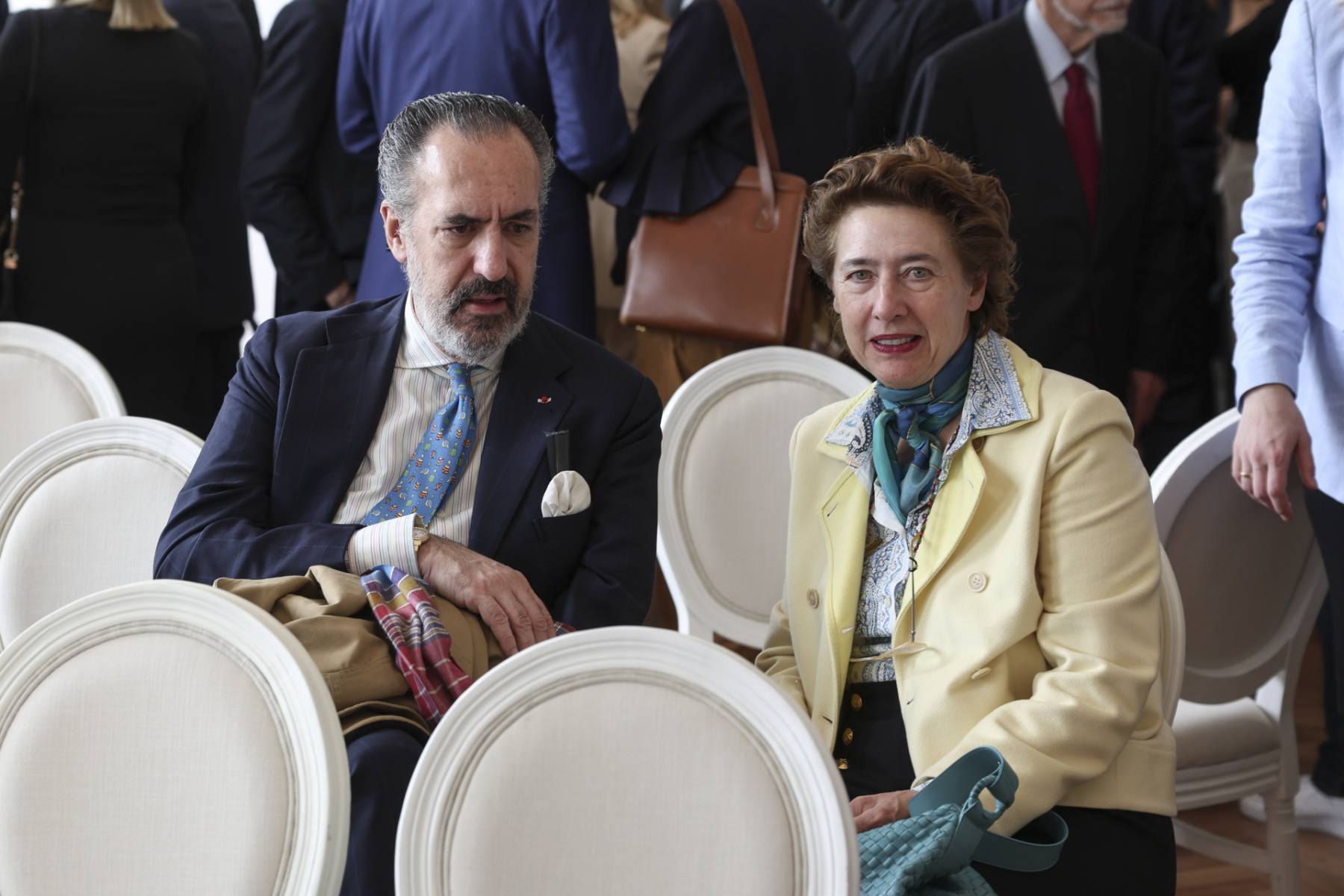 Jaime de Marichalar en un desfile de Loewe. (Foto: Gtres)