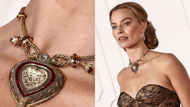 Al detalle, el collar Taj Mahal que perteneció a Elizabeth Taylor. (Fotos: Gtres)