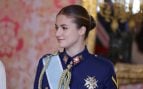 La princesa Leonor durante la Pascua Militar 2026 en el Palacio Real de Madrid. (Foto: Gtres)