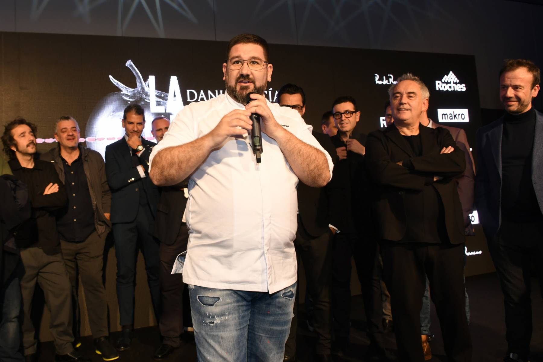 Dani García durante una charla. (Foto: Gtres)