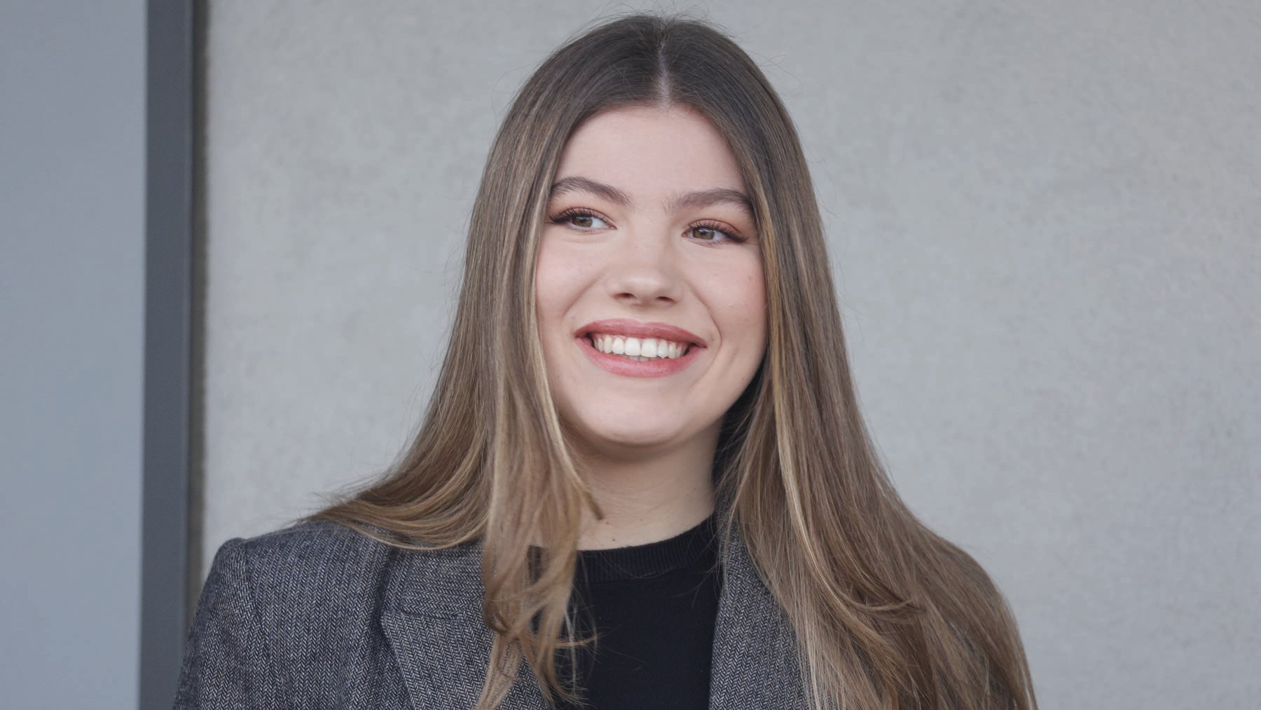 La Infanta Sofía visita las nuevas instalaciones de la Fundación ONCE durante el cumpleaños del Rey