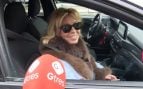 Carmen Borrego en el interior de un coche. (Foto: Gtres)